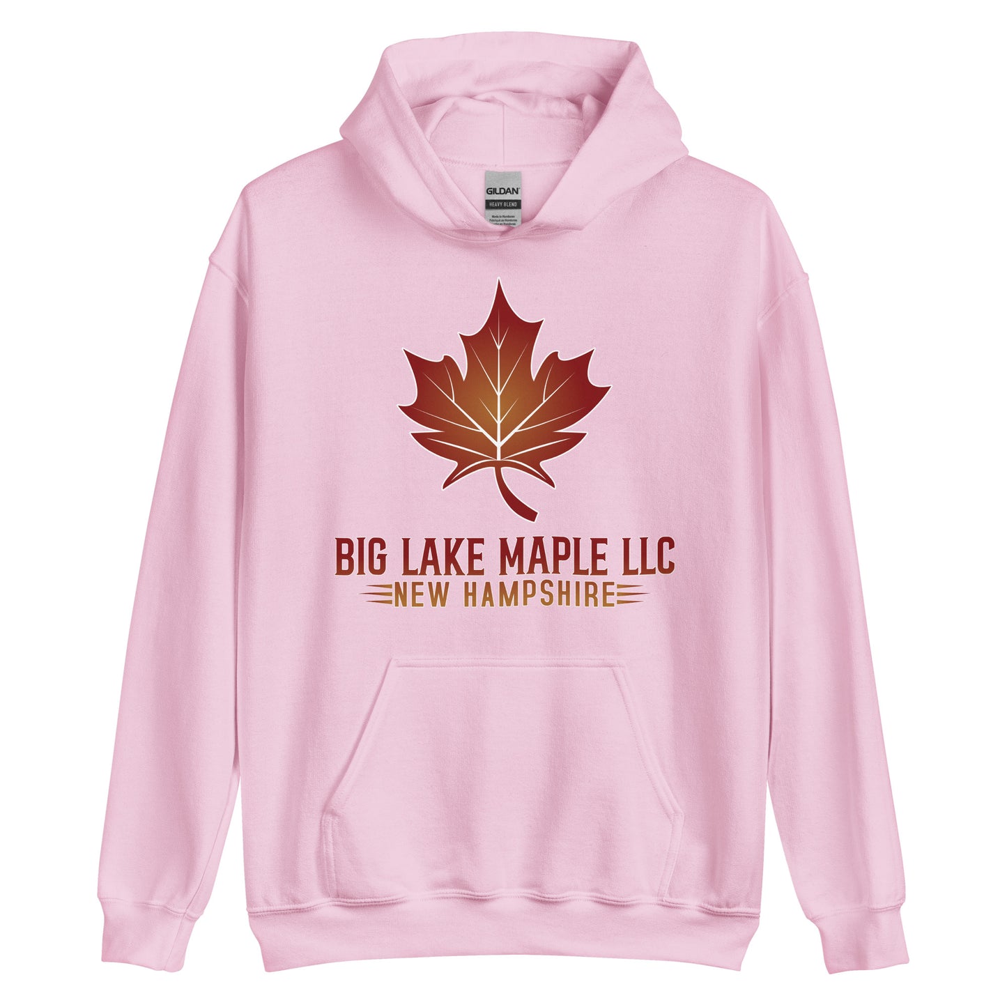 Unisex Hoodie- Red Maple