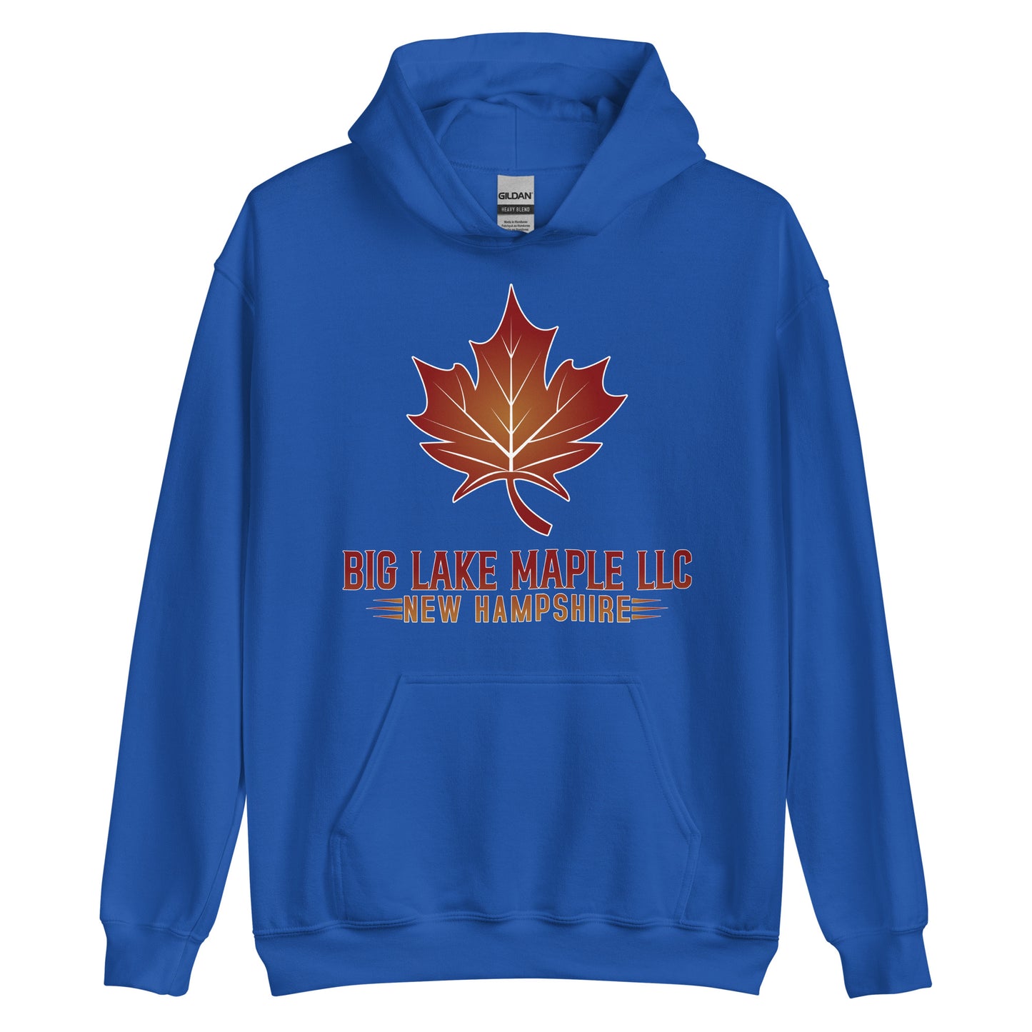 Unisex Hoodie- Red Maple