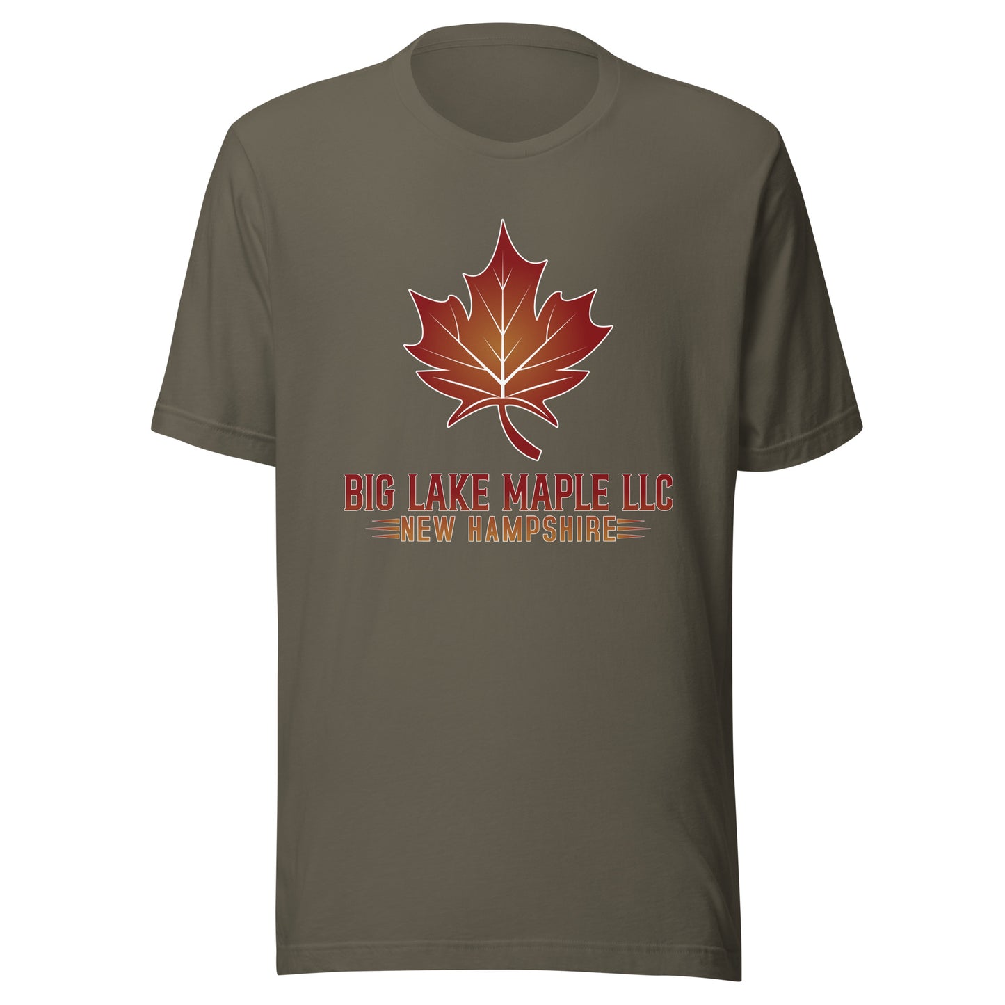Unisex t-shirt- Red Maple
