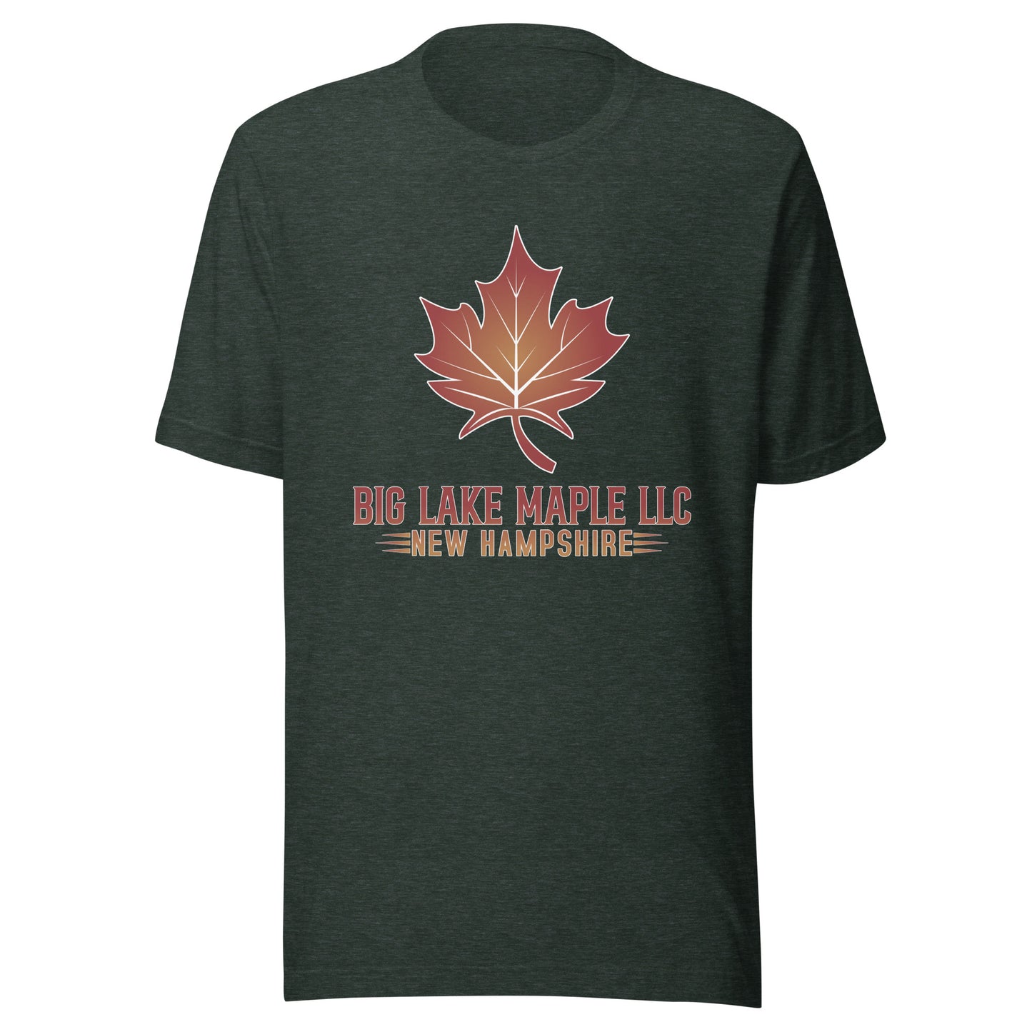Unisex t-shirt- Red Maple