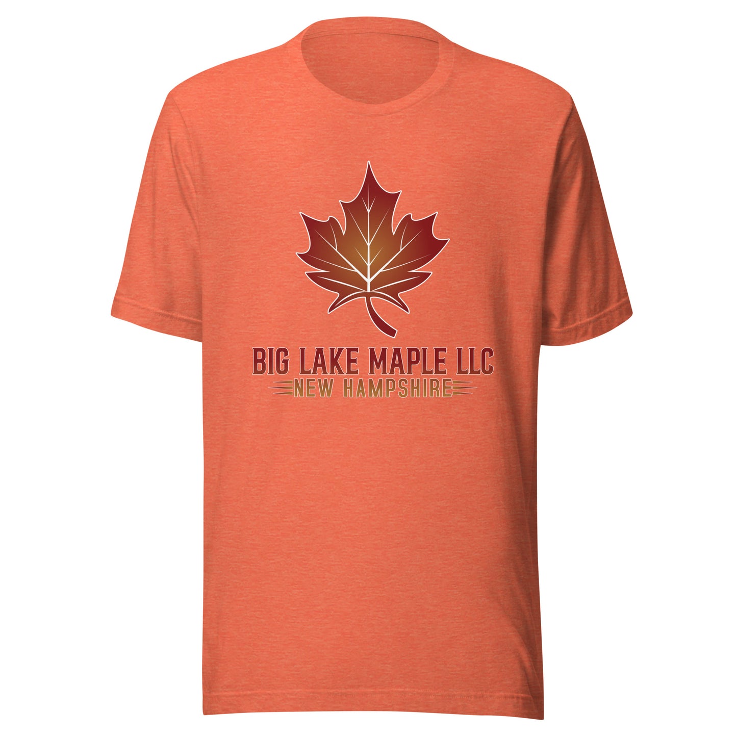 Unisex t-shirt- Red Maple