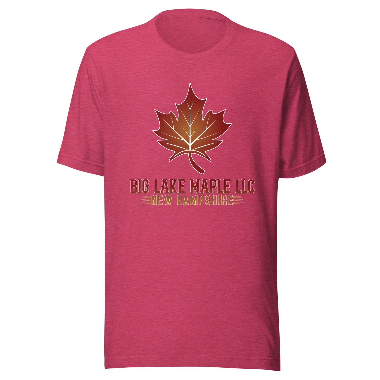 Unisex t-shirt- Red Maple