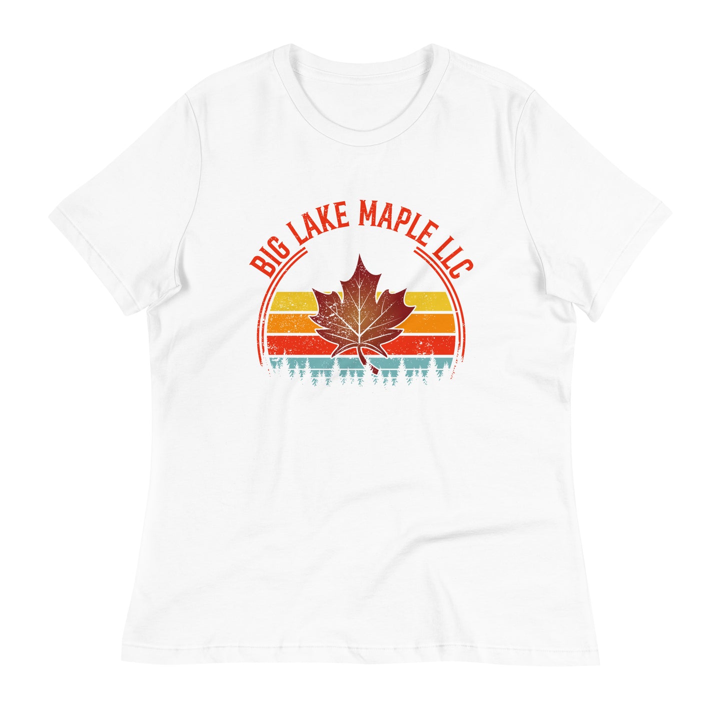 Women's Relaxed T-Shirt- Rising Sun