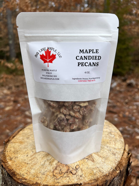 Maple Candied Pecans 4oz